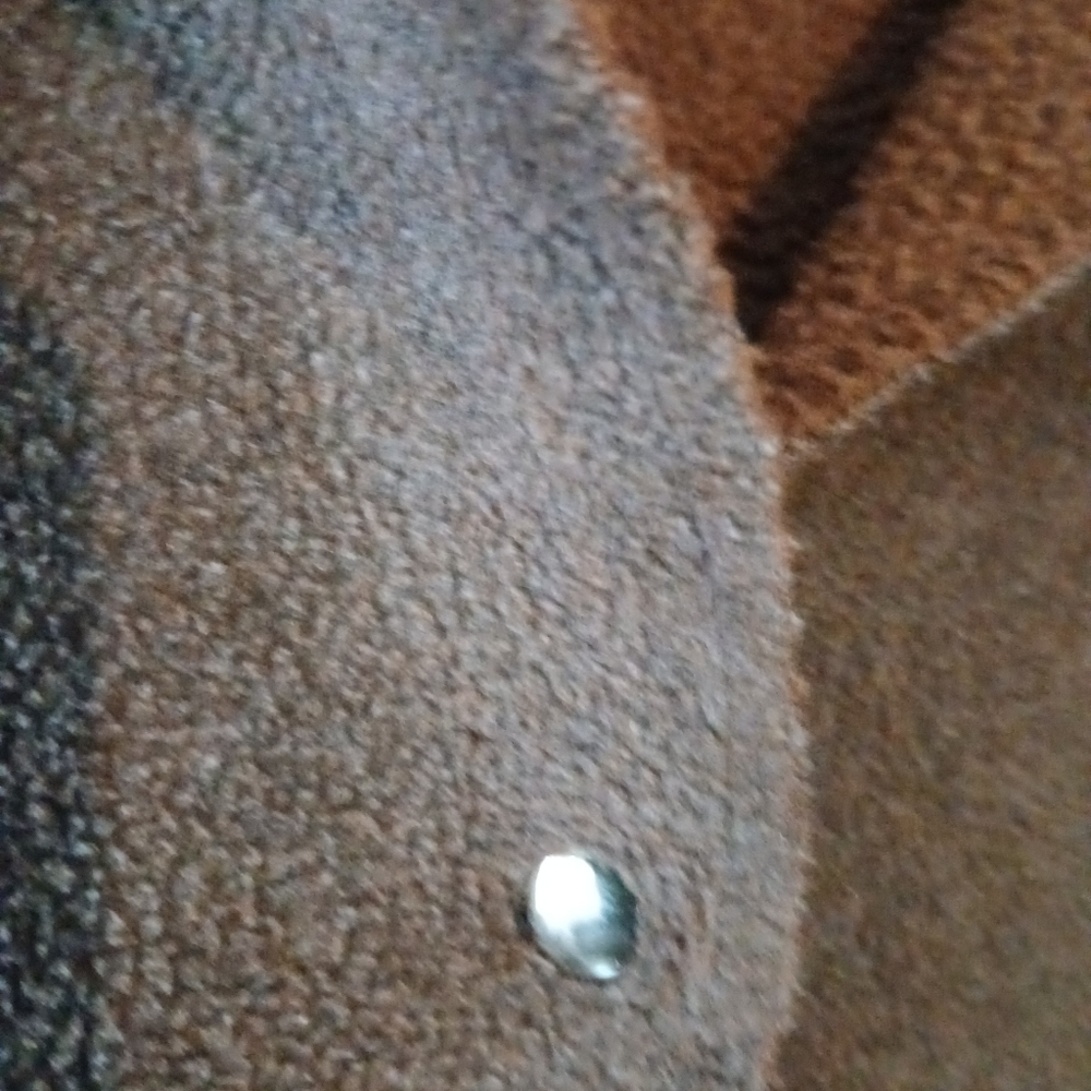 Denim&Co Reversible Hooded Coatigan in Brown - Picture 5 of 7